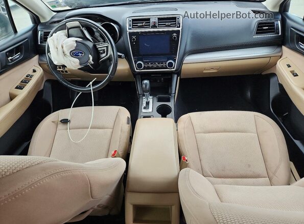 4S4BSAHC8J3264330 2018 SUBARU OUTBACK Tan Dashboard view