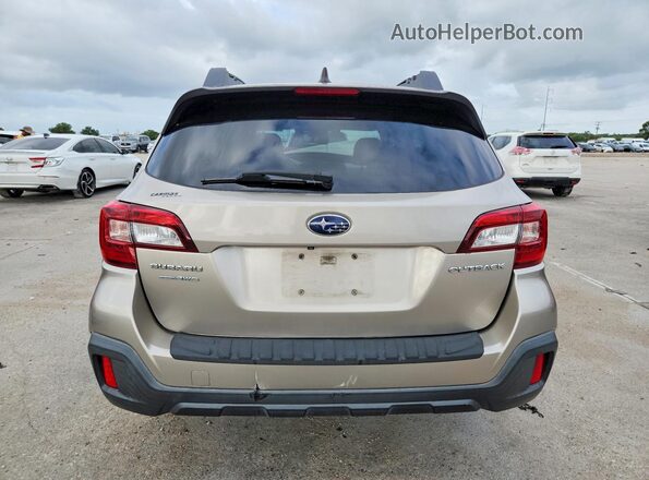 4S4BSAHC8J3264330 2018 SUBARU OUTBACK Tan Rear view