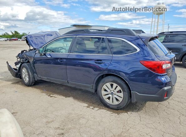 4S4BSAHC8J3297974 2018 SUBARU OUTBACK Blue უკანა მარცხენა