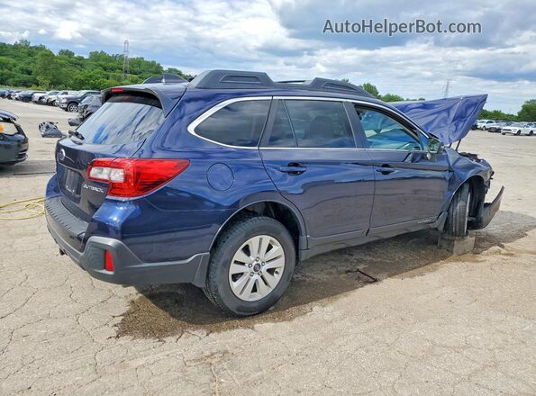 4S4BSAHC8J3297974 2018 SUBARU OUTBACK Blue უკანა მარჯვენა