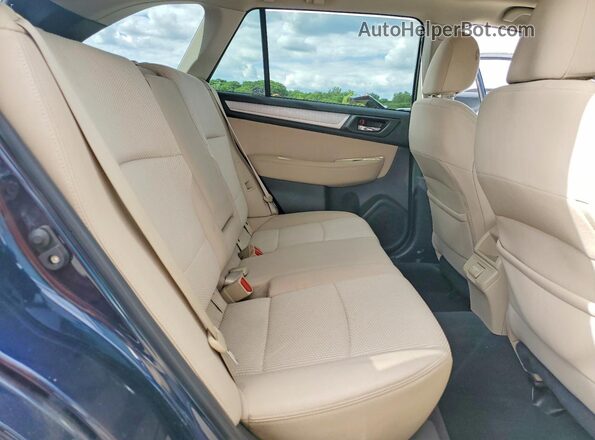 4S4BSAHC8J3297974 2018 SUBARU OUTBACK Blue უკანა სალონის ხედი