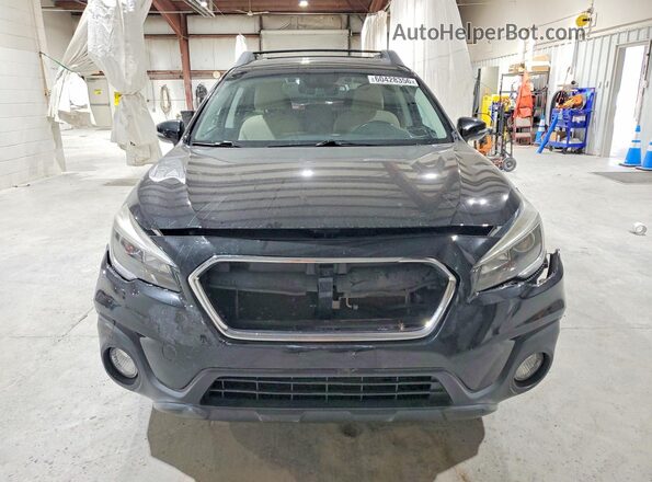 4S4BSAHC8K3228073 2019 SUBARU OUTBACK Black წინა ხედი