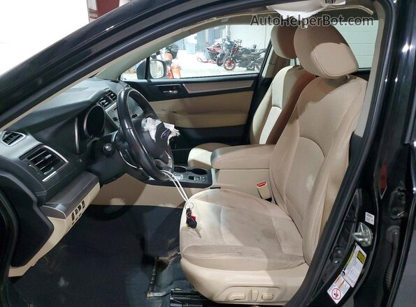4S4BSAHC8K3228073 2019 SUBARU OUTBACK Black წინა სალონის ხედი