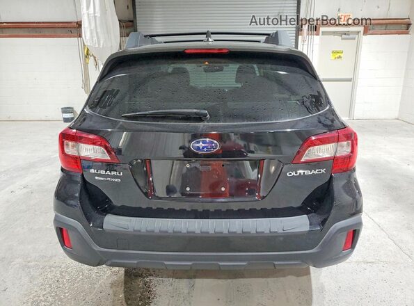 4S4BSAHC8K3228073 2019 SUBARU OUTBACK Black უკანა ხედი