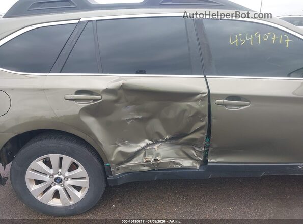 4S4BSAHC9K3282529 2019 SUBARU OUTBACK Green წინა ხედი