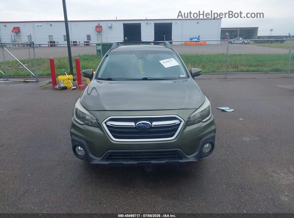 4S4BSAHC9K3282529 2019 SUBARU OUTBACK Green უკანა სალონის ხედი
