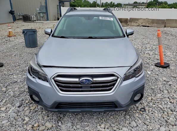 4S4BSAHC9K3390956 2019 SUBARU OUTBACK Silver Դիմացի տեսք