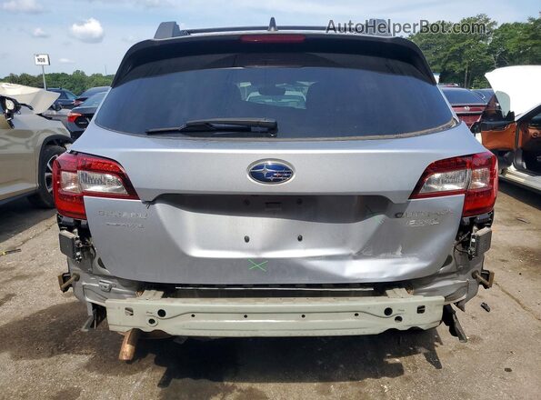 4S4BSAHCXH3201367 2017 SUBARU OUTBACK Silver Rear view