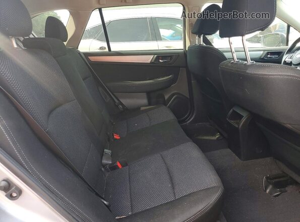 4S4BSAHCXH3201367 2017 SUBARU OUTBACK Silver Rear seats view