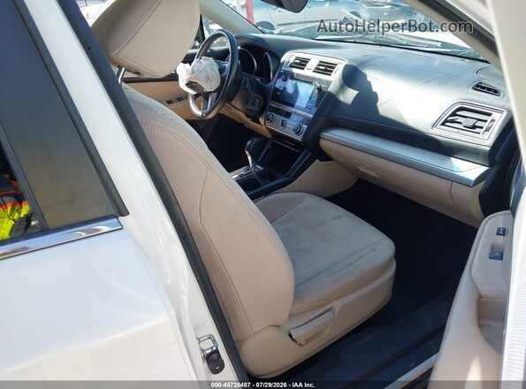 4S4BSAHCXH3247779 2017 SUBARU OUTBACK White Սալոնի դիմացի տեսք