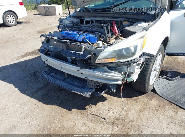 4S4BSAHCXH3247779 2017 SUBARU OUTBACK White Դիմացի տեսք