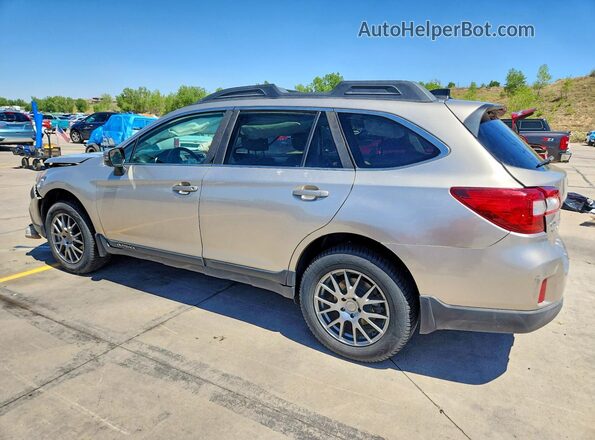 4S4BSAHCXH3377643 2017 SUBARU OUTBACK Silver Задня ліва чверть