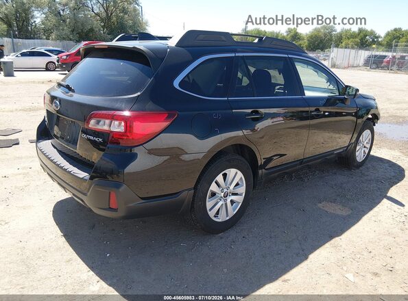 4S4BSAHCXJ3232107 2018 SUBARU OUTBACK Black Հետևի աջ