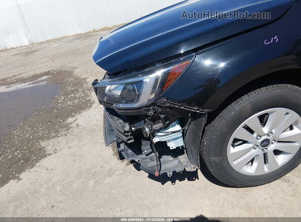 4S4BSAHCXJ3232107 2018 SUBARU OUTBACK Black Դիմացի տեսք