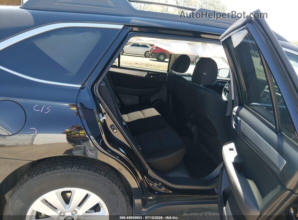 4S4BSAHCXJ3232107 2018 SUBARU OUTBACK Black VIN կոդի պիտակի տեսք
