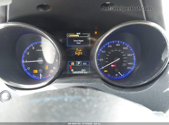4S4BSAHCXK3338459 2019 SUBARU OUTBACK Gray Widok tylnych siedzeń
