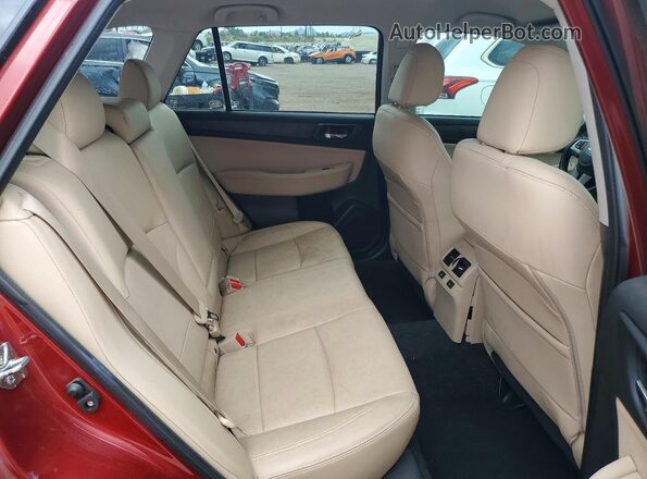 4S4BSAJC2G3294703 2016 SUBARU OUTBACK Бордовый Вид задних сидений