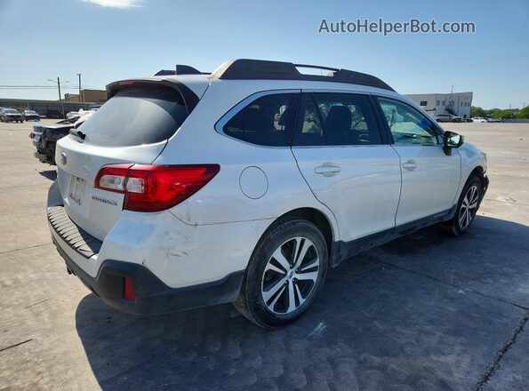 4S4BSAJC2K3266778 2019 SUBARU OUTBACK White Задня права чверть