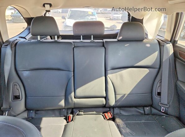 4S4BSAJC2K3266778 2019 SUBARU OUTBACK White Вид задніх сидінь