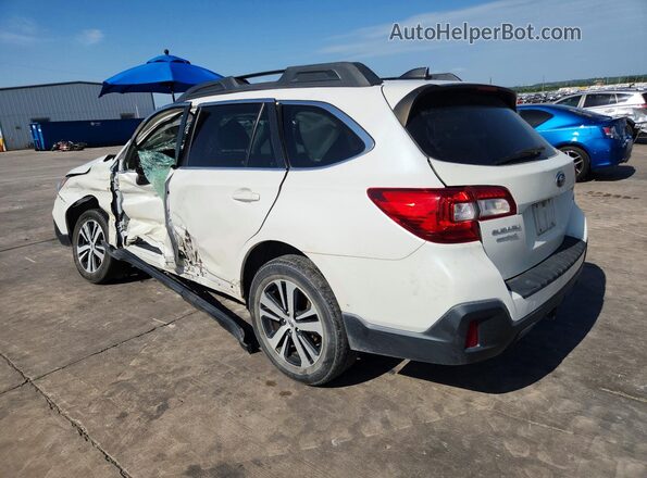 4S4BSAJC2K3266778 2019 SUBARU OUTBACK White Задня ліва чверть
