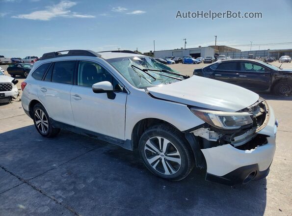 4S4BSAJC2K3266778 2019 SUBARU OUTBACK White Передня права чверть