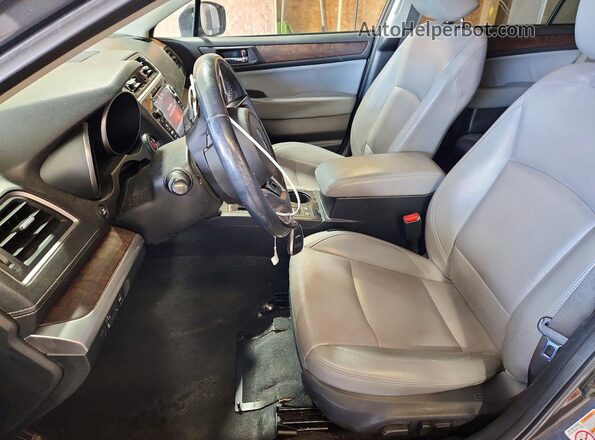 4S4BSAJC4K3297465 2019 SUBARU OUTBACK Gray წინა სალონის ხედი