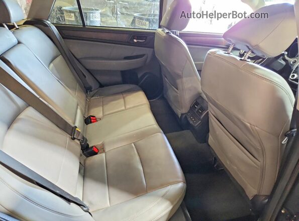 4S4BSAJC4K3297465 2019 SUBARU OUTBACK Gray უკანა სავარძლების ხედი