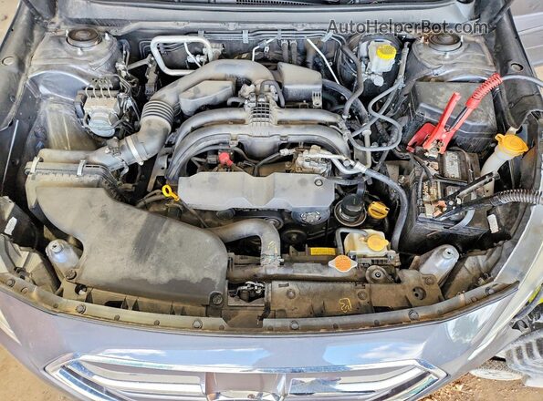 4S4BSAJC4K3297465 2019 SUBARU OUTBACK Gray უკანა სალონის ხედი