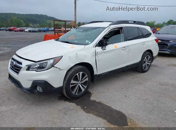 4S4BSAJC5K3351789 2019 SUBARU OUTBACK White Передня ліва чверть