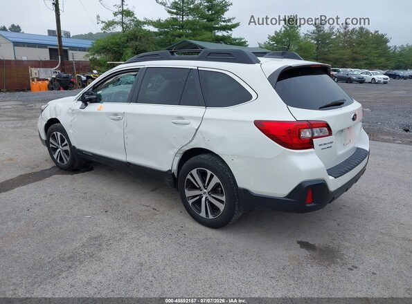 4S4BSAJC5K3351789 2019 SUBARU OUTBACK White Задня ліва чверть