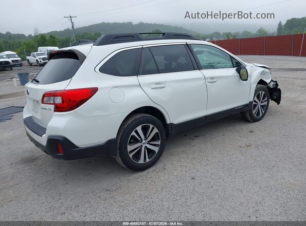4S4BSAJC5K3351789 2019 SUBARU OUTBACK White Задня права чверть