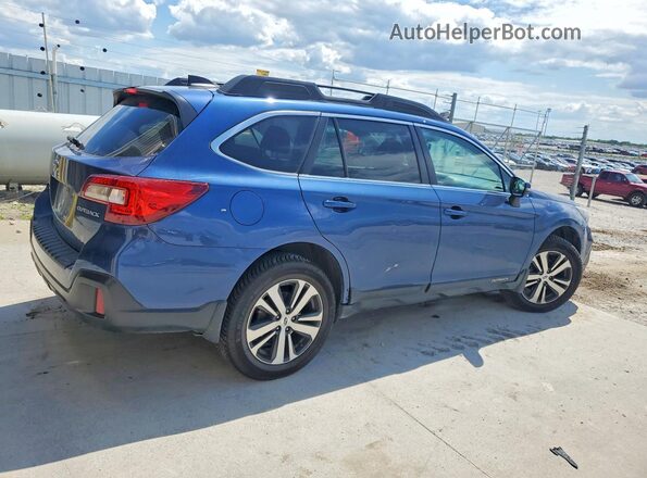 4S4BSAJC7K3206527 2019 SUBARU OUTBACK Blue უკანა მარჯვენა