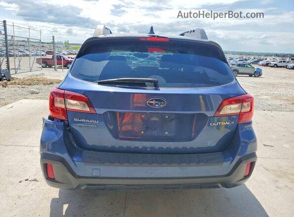 4S4BSAJC7K3206527 2019 SUBARU OUTBACK Blue უკანა ხედი