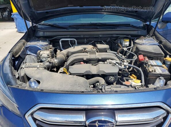 4S4BSAJC7K3206527 2019 SUBARU OUTBACK Blue უკანა სალონის ხედი