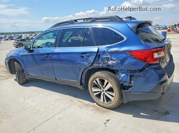 4S4BSAJC7K3206527 2019 SUBARU OUTBACK Blue უკანა მარცხენა
