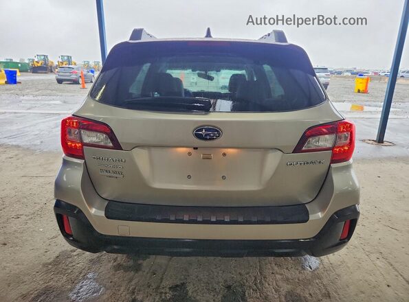 4S4BSAJC8K3260953 2019 SUBARU OUTBACK Tan Rear view