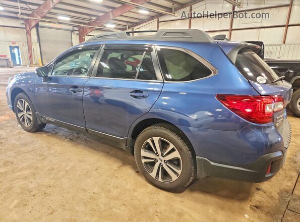 4S4BSAJC9K3247113 2019 SUBARU OUTBACK Синий Задняя левая четверть