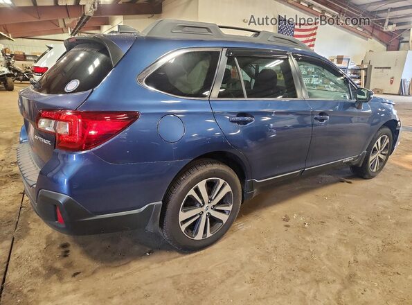 4S4BSAJC9K3247113 2019 SUBARU OUTBACK Синий Задняя правая четверть