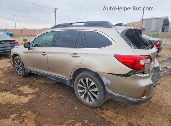 4S4BSAJCXG3273985 2016 SUBARU OUTBACK Tan Rear left