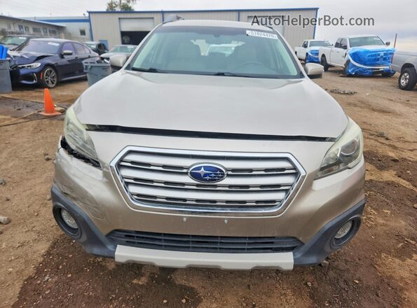 4S4BSAJCXG3273985 2016 SUBARU OUTBACK Tan Front view