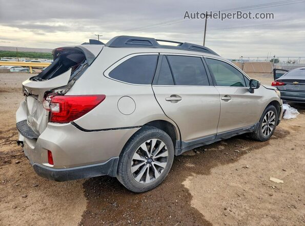 4S4BSAJCXG3273985 2016 SUBARU OUTBACK Tan Rear right