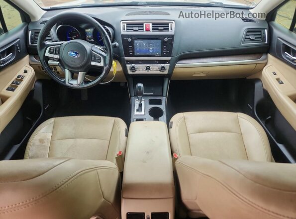4S4BSAJCXG3273985 2016 SUBARU OUTBACK Tan Dashboard view