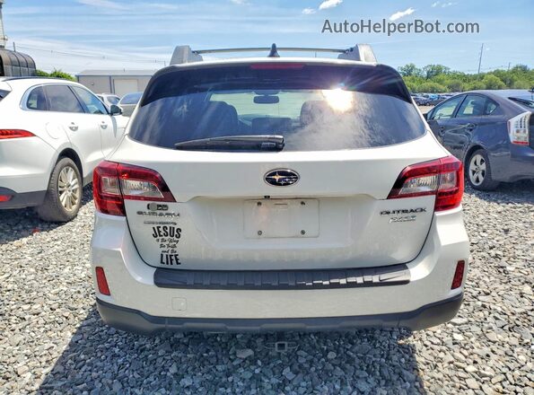 4S4BSAKC0H3248299 2017 SUBARU OUTBACK White Widok z tyłu