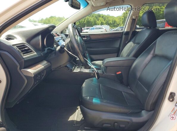 4S4BSAKC0H3248299 2017 SUBARU OUTBACK White Widok wnętrza z przodu