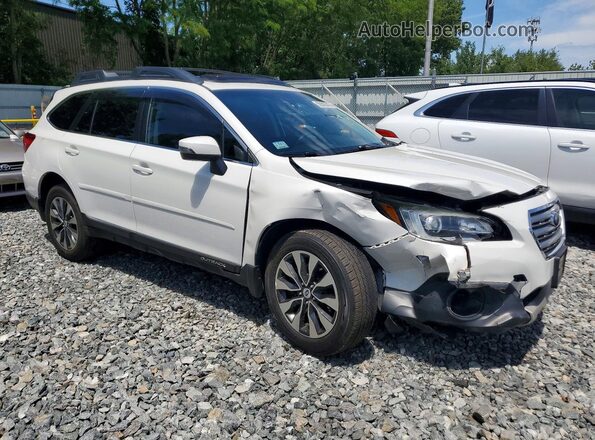4S4BSAKC0H3248299 2017 SUBARU OUTBACK White Przód prawy