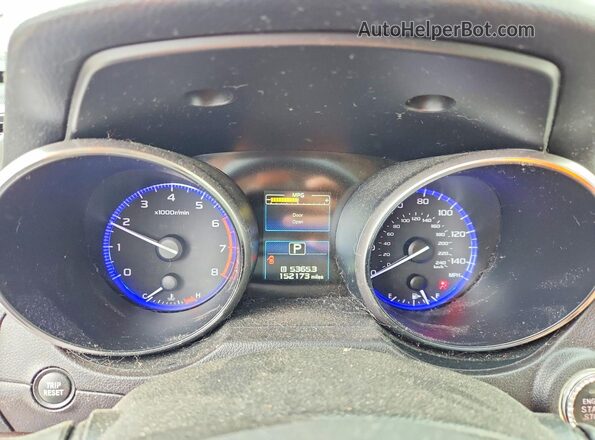 4S4BSAKC1H3394131 2017 SUBARU OUTBACK Красный Вид щитка приборов