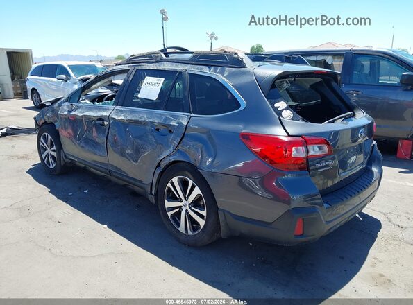 4S4BSAKC1J3348790 2018 SUBARU OUTBACK Gray Tył lewy