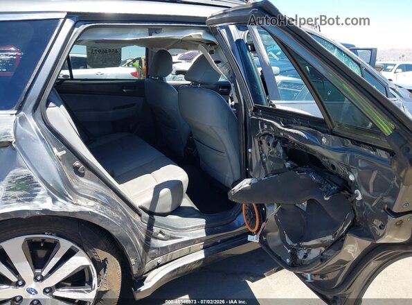 4S4BSAKC1J3348790 2018 SUBARU OUTBACK Gray Widok naklejki z numerem VIN