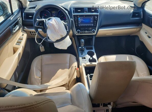 4S4BSAKC1J3397097 2018 SUBARU OUTBACK Tan Dashboard view