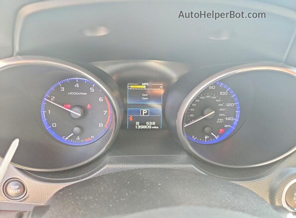 4S4BSAKC1J3397097 2018 SUBARU OUTBACK Tan Instrument cluster view
